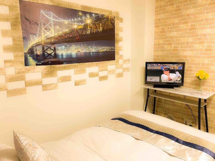 203 Oshiage Sta 3mins Walk! Wi-fi Elevator 4pax Lägenhet *
