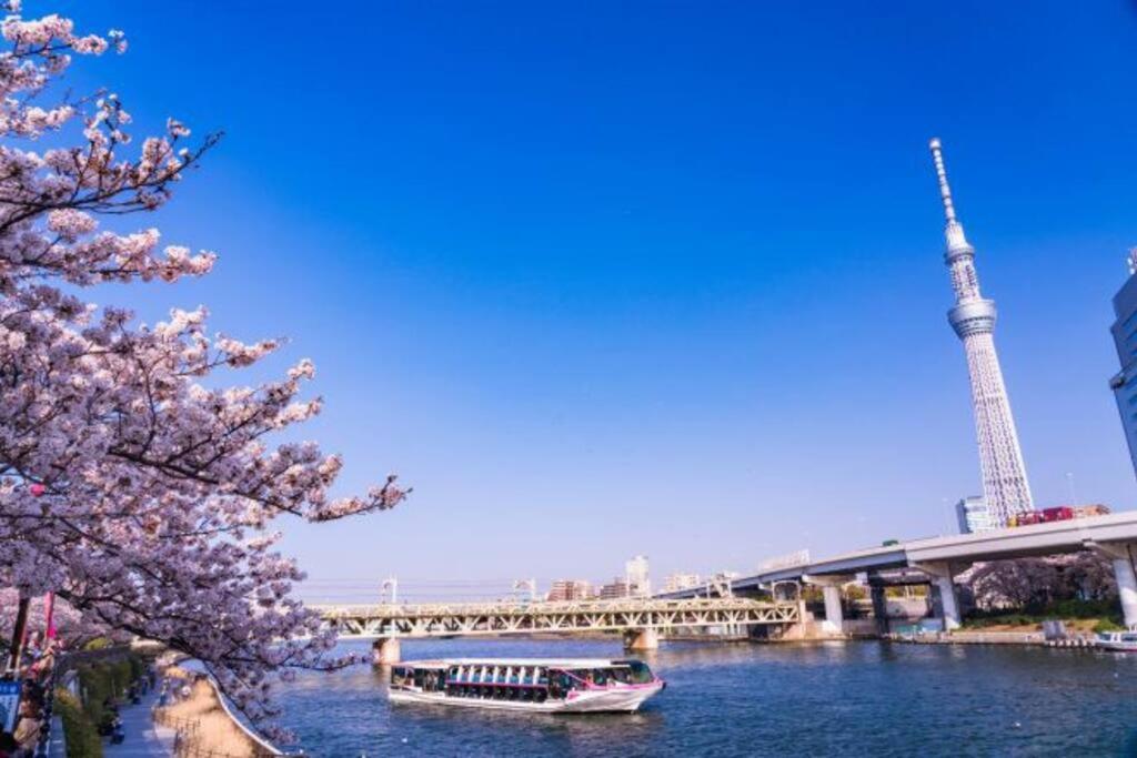 203 Oshiage Sta 3mins Walk! Wi-fi Elevator 4pax Tokyo prefektur