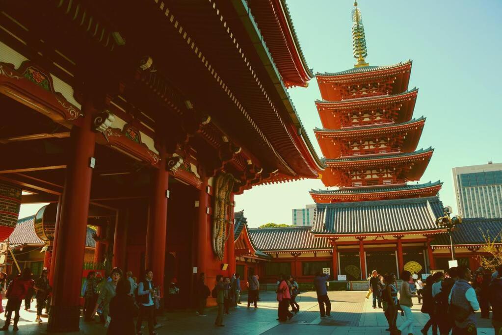 203 Oshiage Sta 3mins Walk! Wi-fi Elevator 4pax Lägenhet *